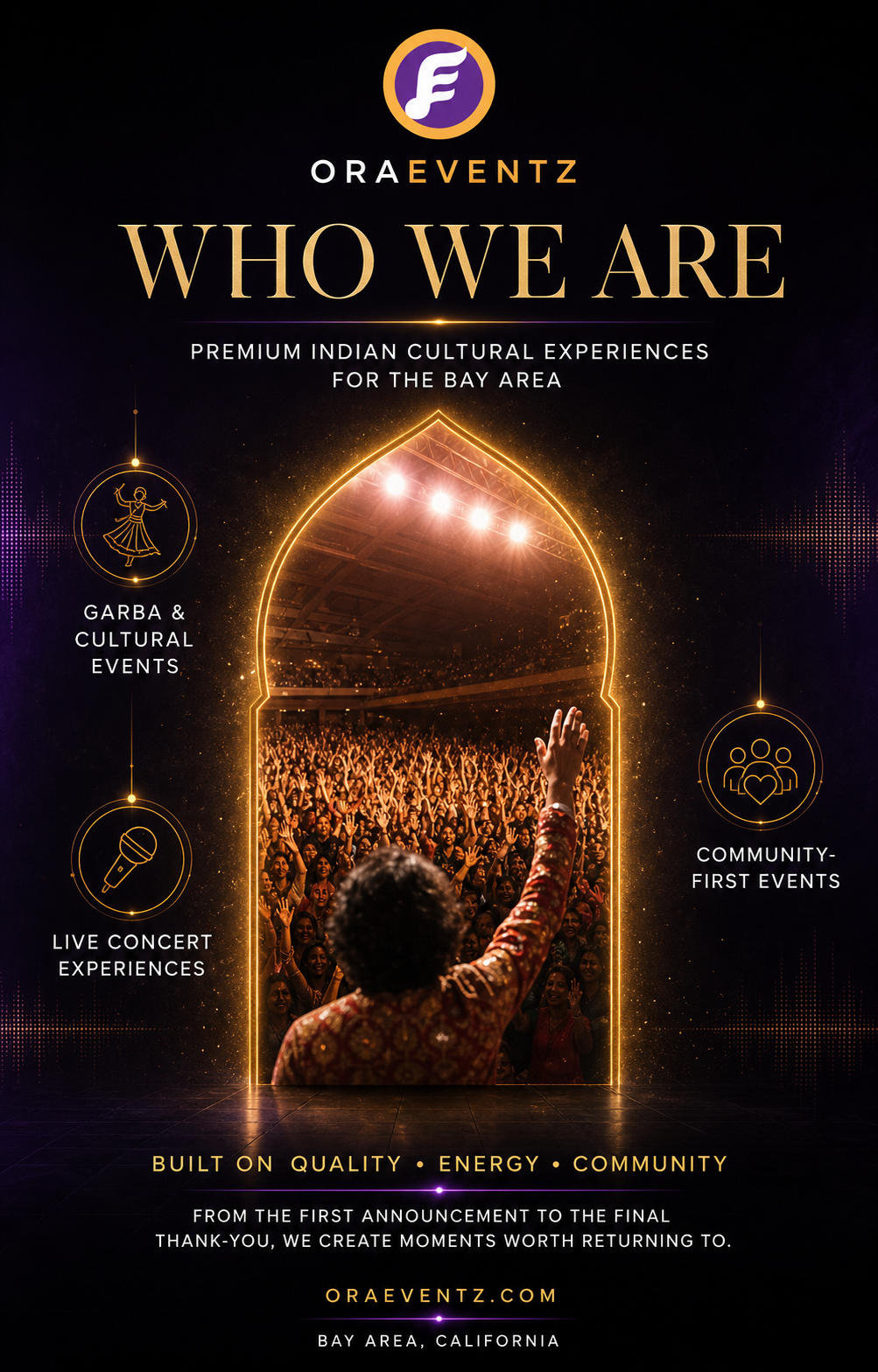 Who We Are — OraEventz premium Indian cultural experiences for the Bay Area